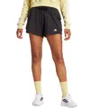 Adidas Originals The Essentials Logo French Terry Cargo Shorts In Black/white