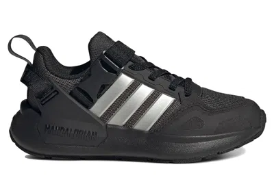 Pre-owned Adidas Originals The Mandalorian Runner Star Wars Sneakers In Carbon/silver Metallic/core Black