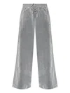 Adidas Originals Three-stripe Jw7331 Track Pants In Gray