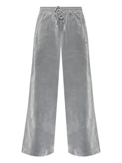 Adidas Originals Three-stripe Jw7331 Track Pants In Gray