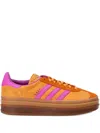Adidas Originals Bold Gazelle Sneakers Platform Sole In Orange