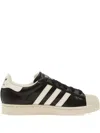 Adidas Originals Womens Adidas Superstar Ii Leather Trainers In Black
