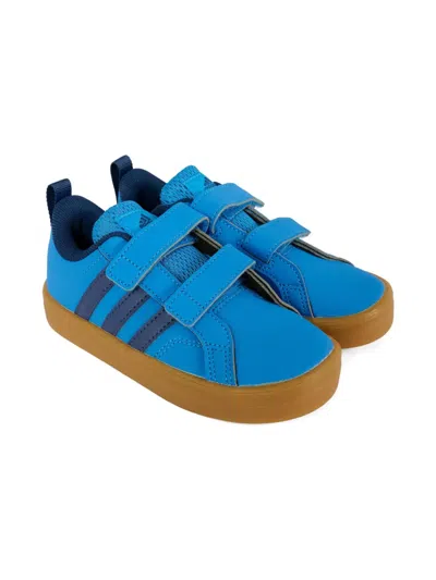 Adidas Originals Babies' Three-stripe Sneakers In Blue