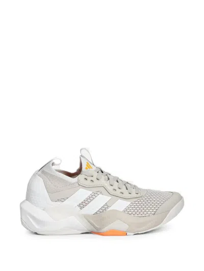 Adidas Originals Three Stripe Sneakers In White