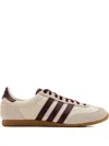 Adidas Originals Three-stripes Mesh Low-top Sneakers In Neutral