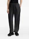 Adidas Originals Three-stripes Pocket Track-pants In Black