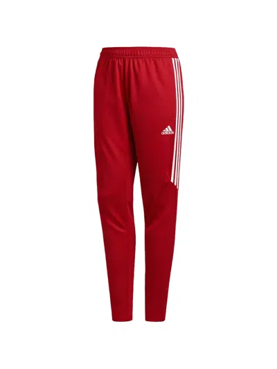 Adidas Originals Kids' Tiro 17 Logo Track Pants In Red