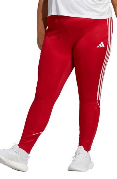 Adidas Originals Tiro 23 Recycled Polyester Soccer Pants In Team Power Red