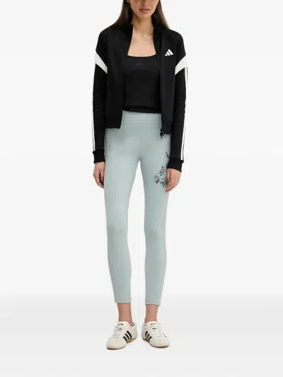 Adidas Originals Tiro Nations Stripe Logo Sweatshirt In Black