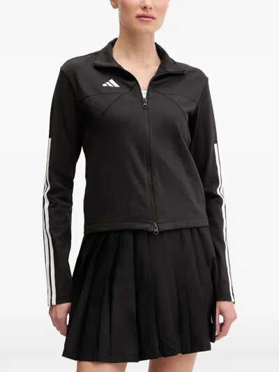 Adidas Originals Tiro Zip-up Sweatshirt In Black