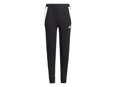 Adidas Originals Tiro24 Sweatpants (little Kids/big Kids) Kid's Casual Pants Black/white : Xl (16 Big Kids), Cotton/p