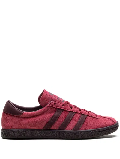 Adidas Originals Tobacco Gruen "collegiate Burgundy" Sneakers In Red