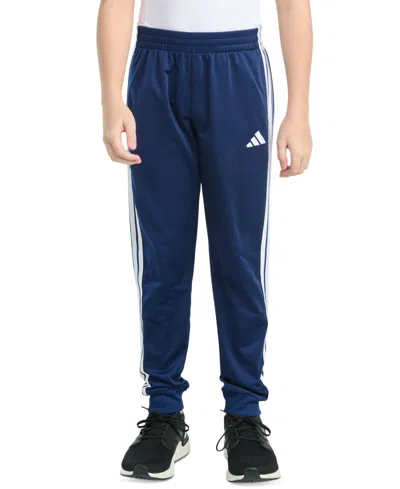 Adidas Originals Kids' Toddler & Little Boys Elastic-waistband Essential 3-stripe Jogger Pants In Blue
