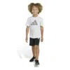 Adidas Originals Toddler & Little Boys Short-sleeve T-shirt & Woven Shorts, 2 Piece Set In White