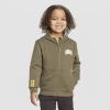 Adidas Originals Toddler & Little Unisex Long Sleeve The Simpsons Zipper Active Hoodie In Green