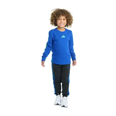 Adidas Originals Babies' Toddler Boys 2-pc. Pant Set In Blue