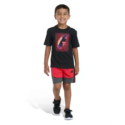 Adidas Originals Babies' Toddler Boys 2-pc. Short Set In Black