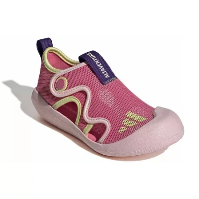 Adidas Originals Babies' Toddler Girls Altaventure 3 Strap Sandals In Pink