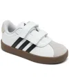 ADIDAS ORIGINALS TODDLER KIDS' VL COURT 3.0 FASTENING STRAP CASUAL SNEAKERS FROM FINISH LINE