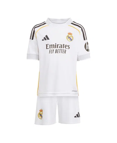 Adidas Originals Toddler White Real Madrid 2025/26 Mini Kit