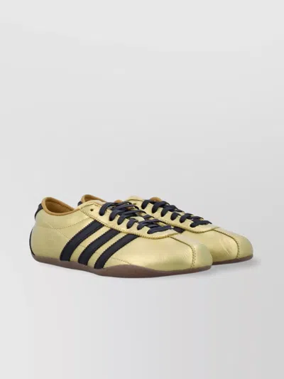 ADIDAS ORIGINALS TOKYO DECONSTRUCTED LEATHER STRIPED SNEAKERS