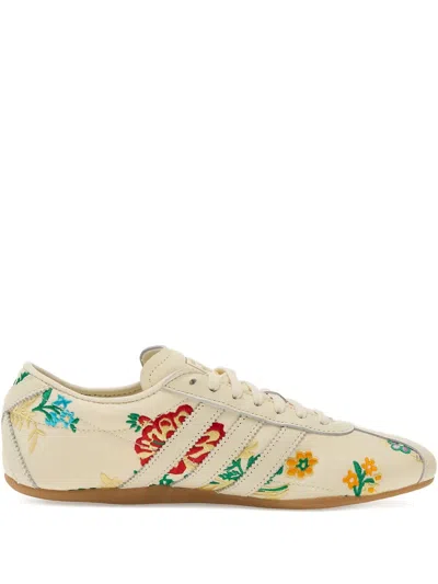Adidas Originals Tokyo Floral-embroidered Sneakers In Multi