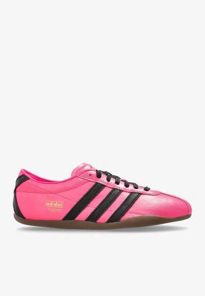 ADIDAS ORIGINALS TOKYO LEATHER LOW-TOP SNEAKERS