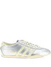 Adidas Originals Womens Silver Metallic Cream Wh Tokyo Leather Trainers In Multi