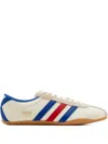 Adidas Originals Tokyo Leather And Suede-trimmed Mesh Sneakers In White