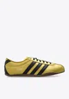 Adidas Originals Tokyo Deconstructed Leather Striped Sneakers In Gold