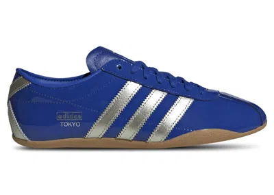 Pre-owned Adidas Originals Tokyo Patent (women's) Sneakers In Blue/alumina/gum