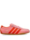 Adidas Originals Tokyo W Leather And Suede-trimmed Shell Sneakers In Pink