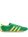 Adidas Originals Womens Green Pure Sulfur Gold M Tokyo Woven Low-top Trainers