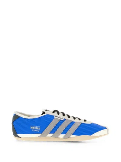 Adidas Originals Blue Song For The Mute Edition Tokyo Sneakers In Animal Print
