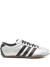 Adidas Originals Adidas Tokyo Low Top Suede Sneaker In Silver