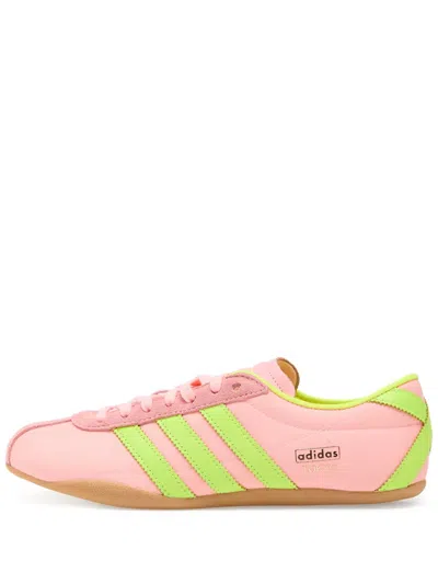 Adidas Originals Tokyo Three-stripe Sneakers In Pink