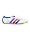 Adidas Originals Tokyo Leather And Suede-trimmed Mesh Sneakers In White