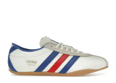 Pre-owned Adidas Originals Tokyo (women's) Sneakers In Cream White/royal Blue/gum