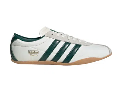 Pre-owned Adidas Originals Tokyo (women's) Sneakers In Off White/collegiate Green/gold Metallic In Multi