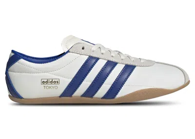 Pre-owned Adidas Originals Tokyo (women's) Sneakers In Off White/royal Blue/gold Metallic