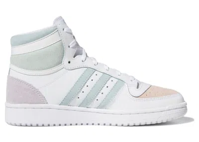 Pre-owned Adidas Originals Top Ten Rb Pink (women's) Sneakers In Cloud White/pink Tint/sky Blue Tint