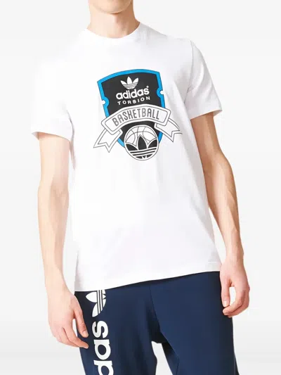 Adidas Originals Torsion T-shirt In White