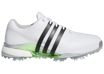Pre-owned Adidas Originals Tour360 24 Golf (women's) Sneakers In Cloud White/core Black/green Spark In Multi