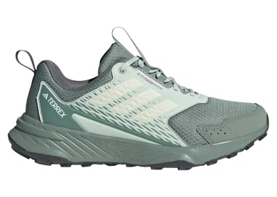 Pre-owned Adidas Originals Tracefinder Trail (women's) Sneakers In Silver Green/off White/preloved Fig