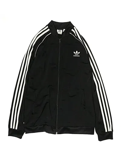 Pre-owned Adidas Originals Kids' Track Jacket In Black