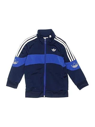 Pre-owned Adidas Originals Kids' Track Jacket In Blue