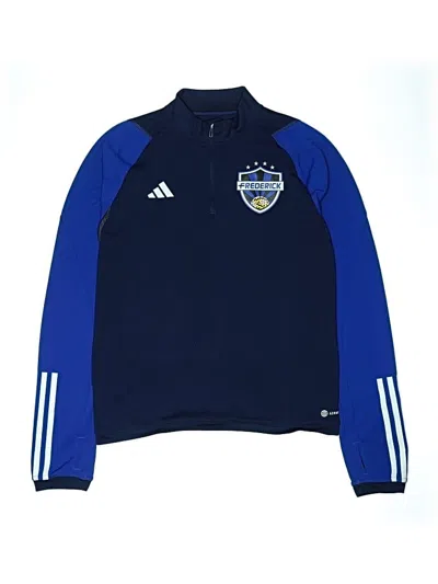 Pre-owned Adidas Originals Kids' Track Jacket In Blue