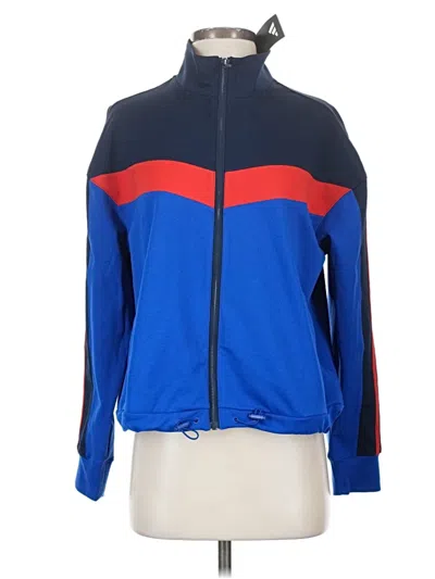 Adidas Originals Track Jacket In Blue