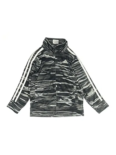 Pre-owned Adidas Originals Kids' Track Jacket In Gray
