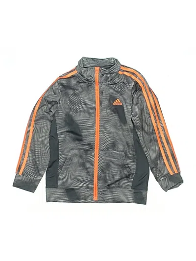 Pre-owned Adidas Originals Kids' Track Jacket In Gray